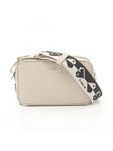 FURLA Beige Leather Shoulder Bag (view 1)