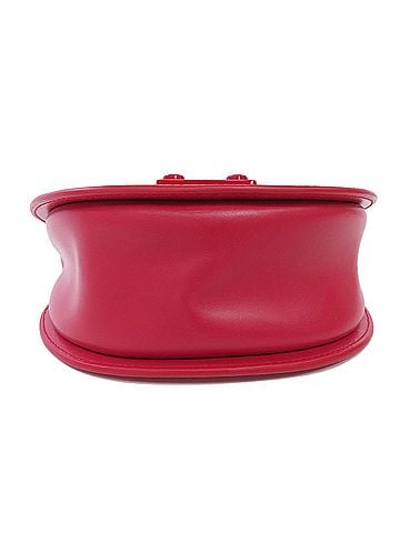 FURLA Red Color Leather Shoulder Bag (view 2)