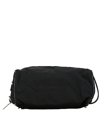 Gucci Black Nylon Leather Clutch Bag (view 2)