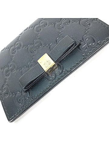 Gucci Black Leather Card Case (view 2)