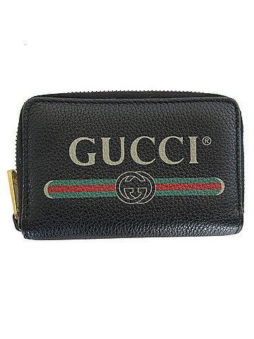 Gucci Black Leather Card Case (view 1)