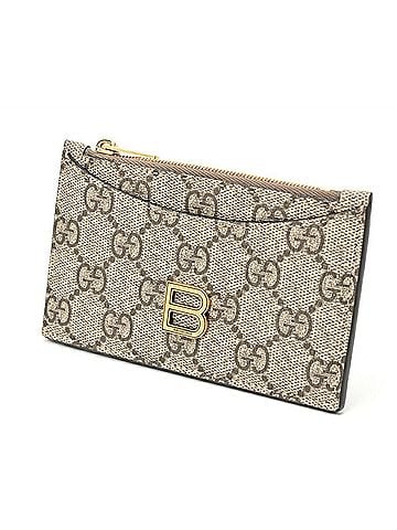 Gucci Beige Gg Supreme Card Case (view 1)