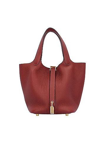 Hermès Red Color Leather Handbag (view 1)