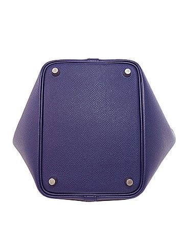 Hermès Blue Navy Epsom Leather Handbag (view 2)