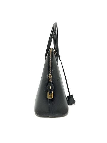 Hermès Black Leather Handbag (view 2)