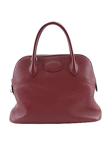 Hermès Bolide Rouge Grenat Taurillon Clemence Leather Handbag (view 1)