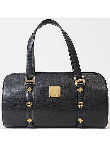 MCM Black Leather Handbag (view 1)