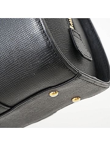 MCM Black Leather Handbag (view 2)