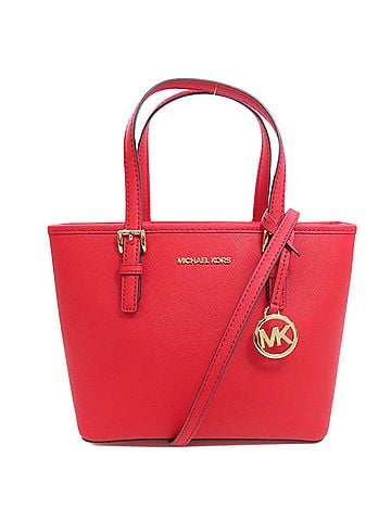 Michael Kors Red Color Pvc Handbag (view 1)