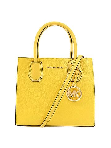 Michael Kors Yellow Leather Handbag (view 1)