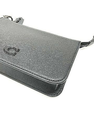 Coach Black Leather Handbag Pouch (view 2)