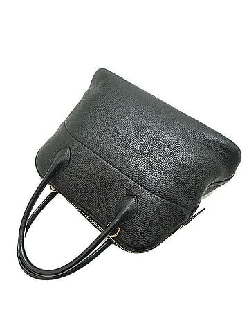 Hermès Black Noir Taurillon Clemence Leather Handbag (view 2)