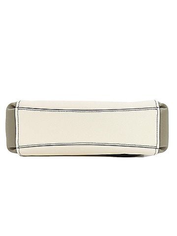 Coach Black Brown White Leather Handbag (view 2)