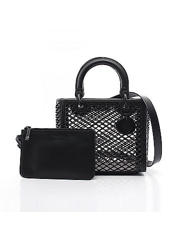 Dior Black Leather Handbag (view 1)