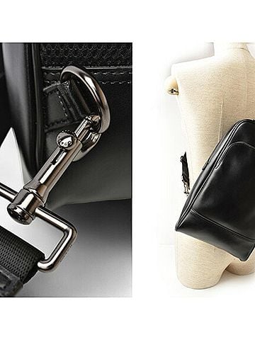 Coach Black Leather Shoulder Bag Sling Bag (view 2)