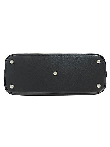 Hermès Black Leather Handbag (view 2)