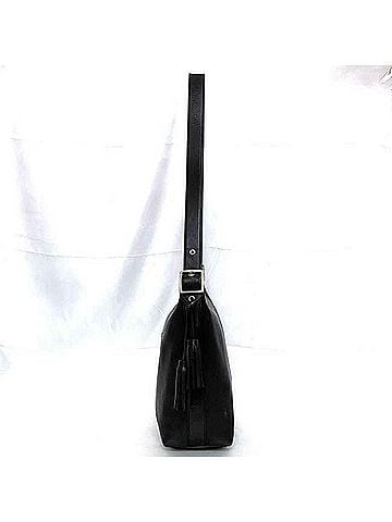 Coach Black Leather Shoulder Bag (view 2)