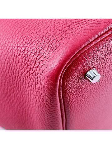 Hermès Pink Togo Leather Handbag (view 2)