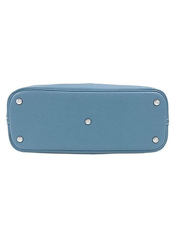 Hermès Blue Blue Jean Taurillon Clemence Leather Handbag (view 2)