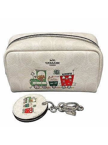 Coach Multi-Color Pvc Leather Pouch (view 1)