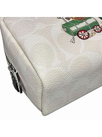 Coach Multi-Color Pvc Leather Pouch (view 2)