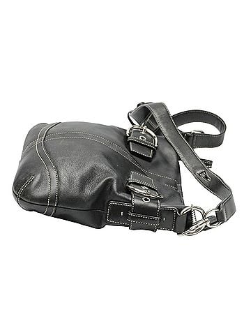 Coach Black Leather Shoulder Bag (view 2)