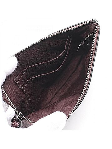 Coach Bordeaux Pvc Leather Pouch (view 2)