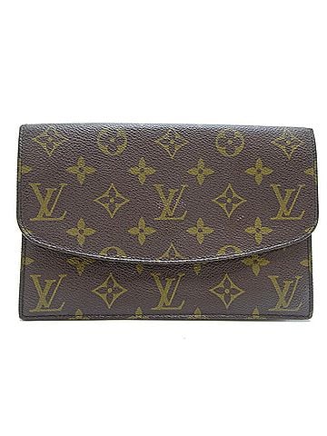 Louis Vuitton Brown Monogram Pochette Pouch (view 1)
