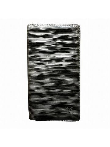 Louis Vuitton Black Leather Bill Wallet (Bi-Fold) (view 1)
