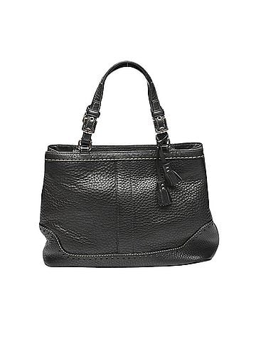 Coach Black Leather Handbag (view 1)