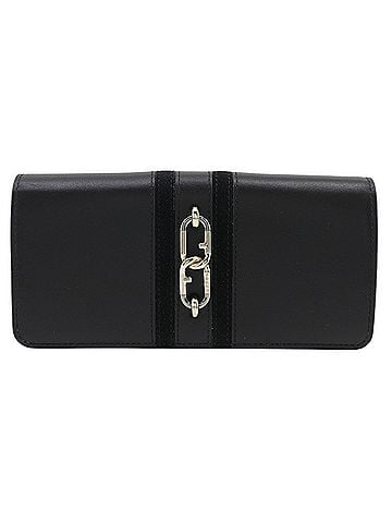 FURLA Black Leather Coin Purse/Coin Case (view 1)