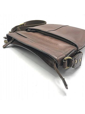 Coach Brown Leather Shoulder Bag (view 2)