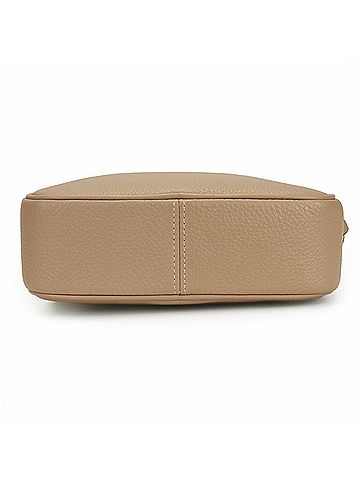 Coach Beige Leather Pochette Shoulder Bag (view 2)
