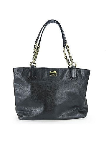 Coach Black Leather Handbag (view 1)