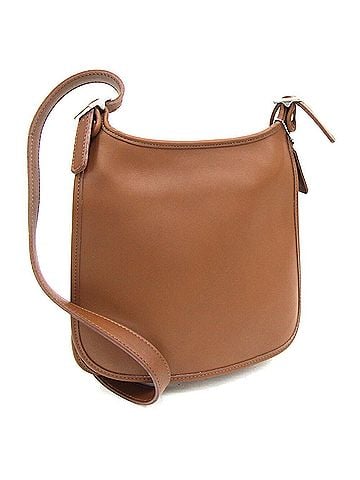 Coach Brown Leather Shoulder Bag (view 1)