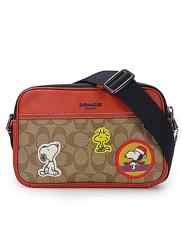 Coach Beige Leather Pvc Shoulder Bag (view 1)