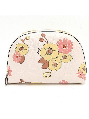 Coach Light Pink Multi-Color Leather Pouch (view 1)