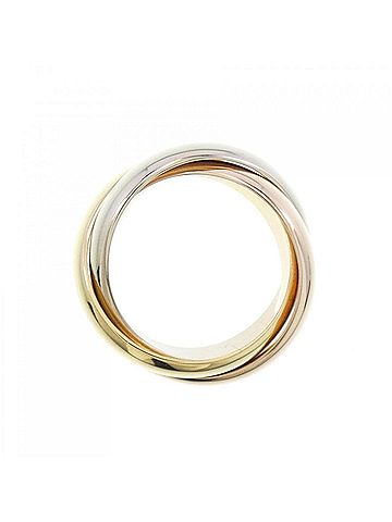 Cartier Pink Gold White Gold Yellow Gold Pink Gold (18K) White Gold (18K) Yellow Gold (18K) Band Ring (view 2)