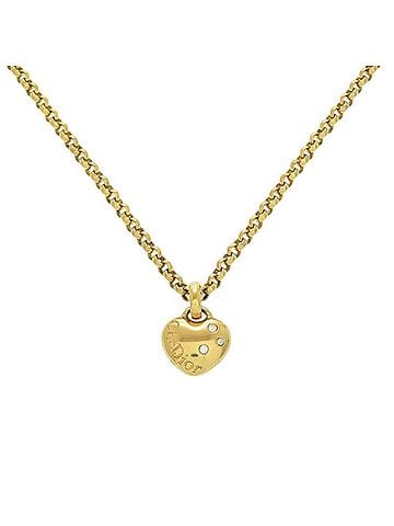 Dior Gold Metal Necklace (view 1)