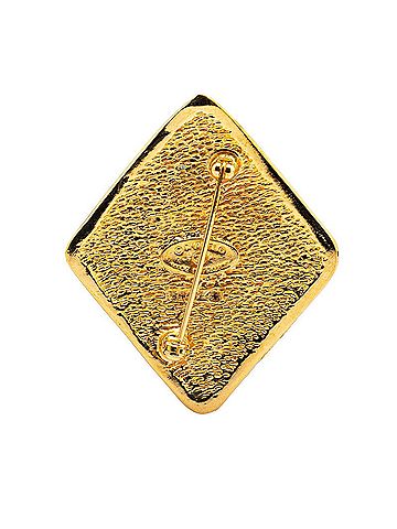 Chanel Gold Gold Plating Brooch (view 2)