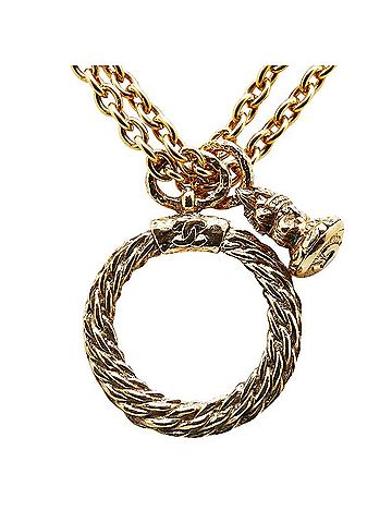 Chanel Gold Gold Plating Necklace (view 2)