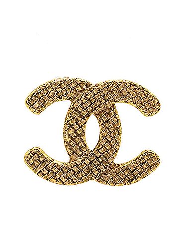 Chanel Gold Gold Plating Brooch (view 1)