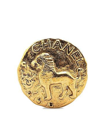 Chanel Gold Gold Plating Brooch (view 1)