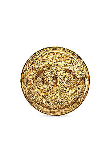 Chanel Gold Gold Plating Brooch (view 1)