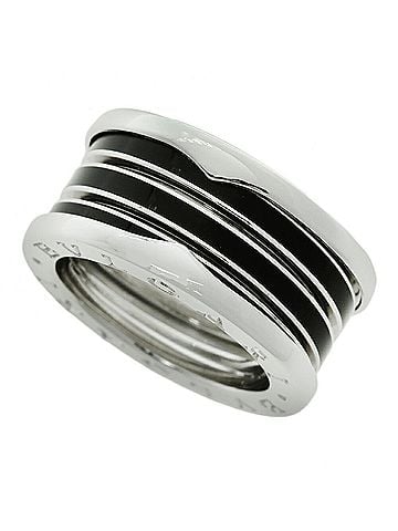 Bvlgari B.Zero1 White Gold (18K) Band Ring (view 1)