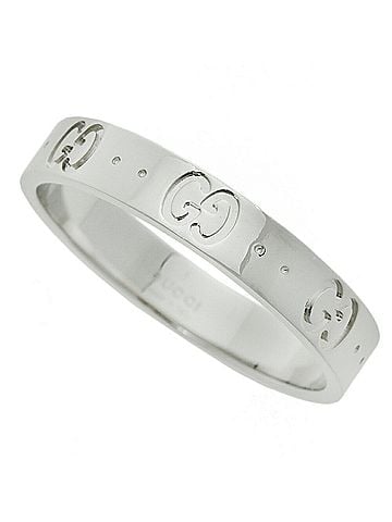 Gucci White Gold (18K) Band Ring (view 1)
