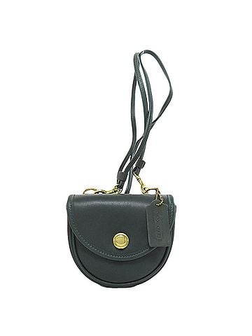 Coach Green Leather Shoulder Bag (view 1)