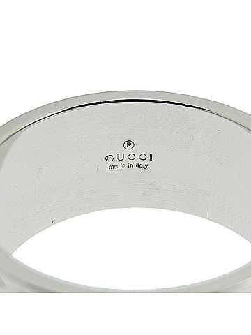Gucci White Gold (18K) Band Ring (view 2)