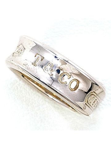Tiffany & Co. 1837 Silver Silver 925 Band Ring (view 1)