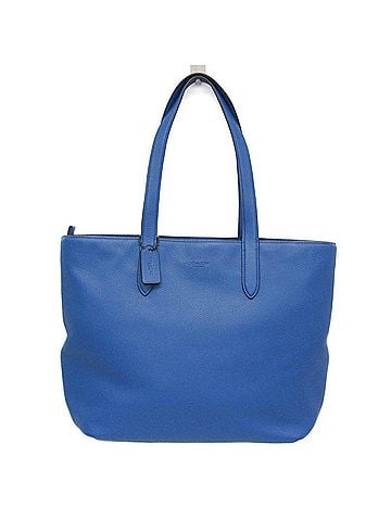 Coach Metropolitan Blue Leather Tote Bag (view 1)